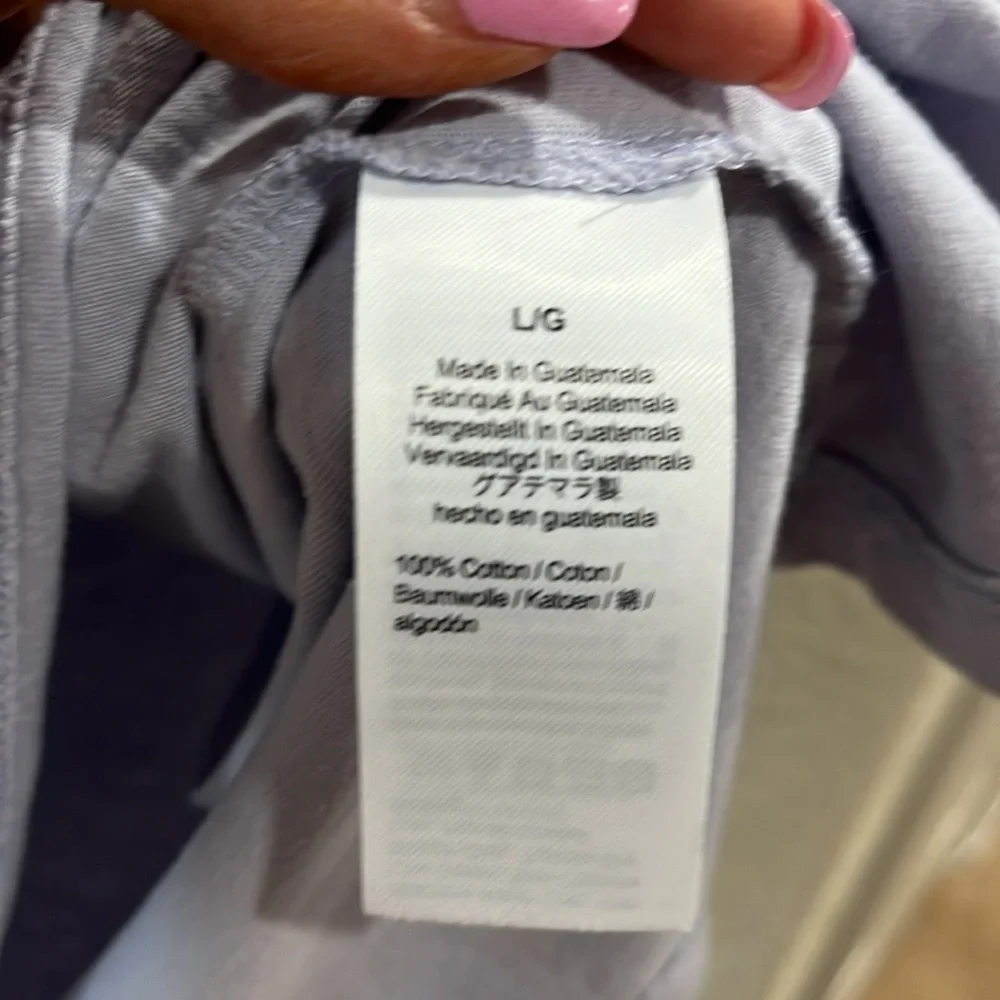J.Crew light blue washed short sleeve crewneck T-shirt, Size L